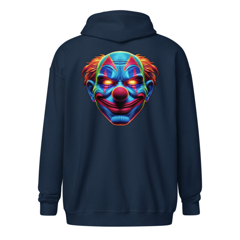 Albtraum Clown Unisex Heavy-Blend Zip Hoodie – Zip Hoodies – klamottn.de