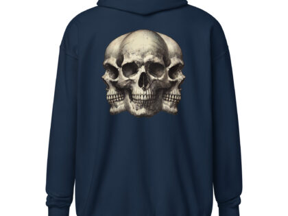 Dreifacher Totenschädel Unisex Heavy-Blend Zip Hoodie – Zip Hoodies – klamottn.de Dreifacher Totenschädel Unisex Heavy-Blend Zip Hoodie – Zip Hoodies – klamottn.de