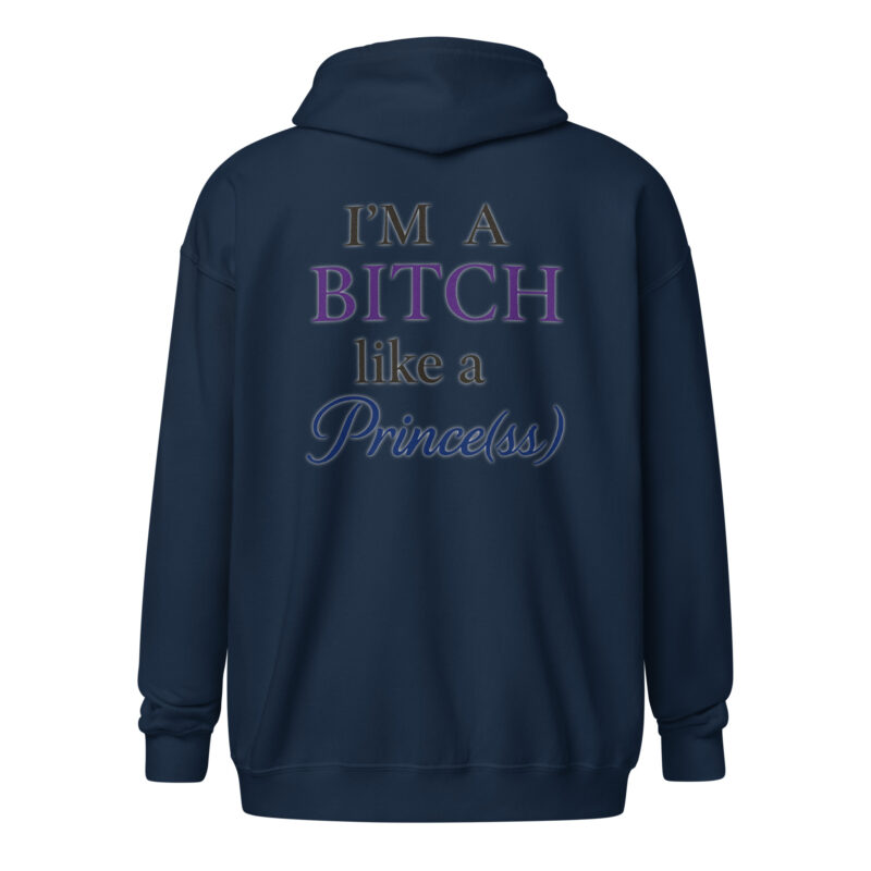 I'm a Bitch like a Prince(ss) Unisex Heavy-Blend Zip Hoodie – Zip Hoodies – klamottn.de