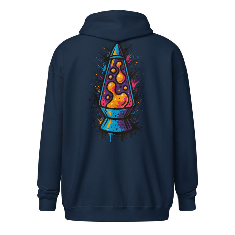 Psychedelische Lavalampen Vibes Unisex Heavy-Blend Zip Hoodie – Zip Hoodies – klamottn.de