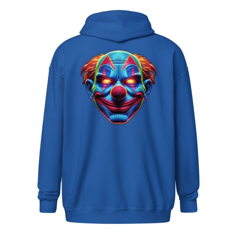 Albtraum Clown Unisex Heavy-Blend Zip Hoodie – Zip Hoodies – klamottn.de