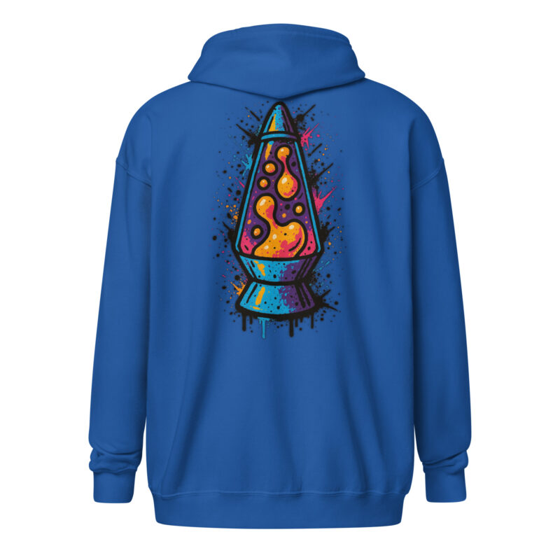 Psychedelische Lavalampen Vibes Unisex Heavy-Blend Zip Hoodie – Zip Hoodies – klamottn.de