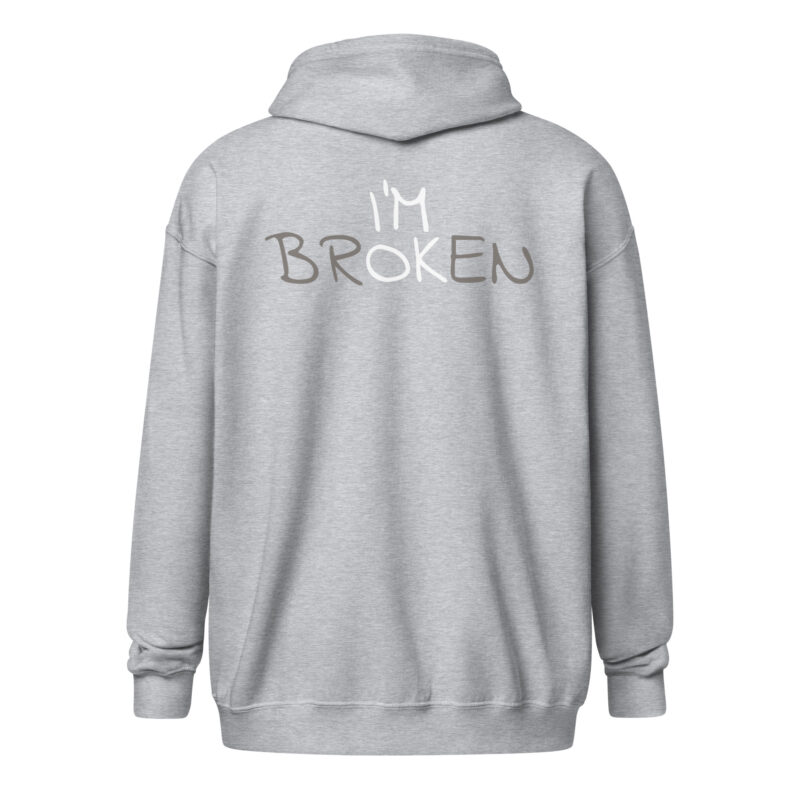 I'm Ok - I'm Broken Unisex Heavy-Blend Zip Hoodie – Jacken – klamottn.de