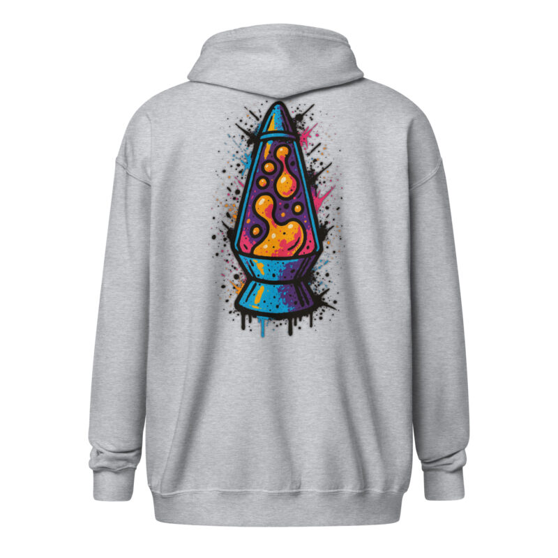 Psychedelische Lavalampen Vibes Unisex Heavy-Blend Zip Hoodie – Zip Hoodies – klamottn.de