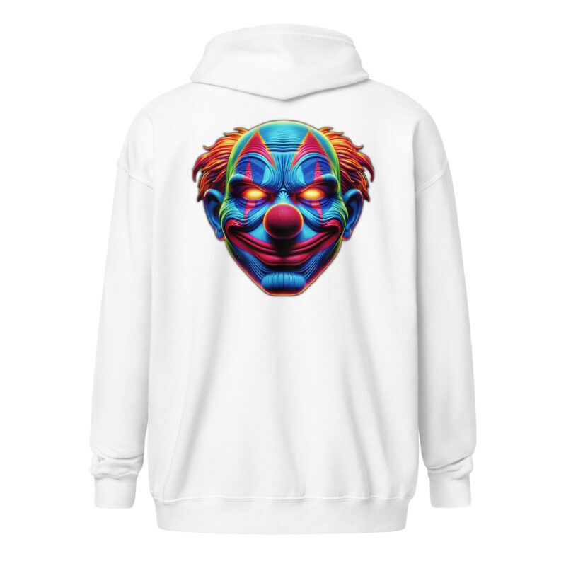 Albtraum Clown Unisex Heavy-Blend Zip Hoodie – Zip Hoodies – klamottn.de
