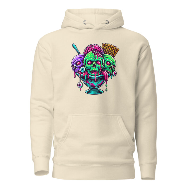 Zombie-Sundae Unisex-Kapuzenpullover – Hoodies – klamottn.de