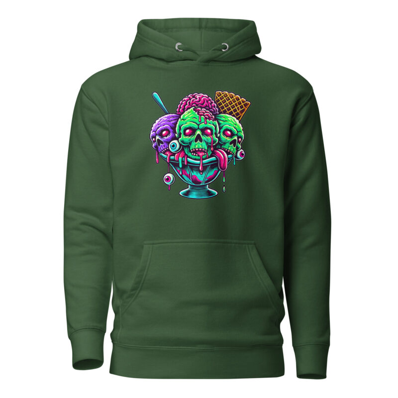 Zombie-Sundae Unisex-Kapuzenpullover – Hoodies – klamottn.de