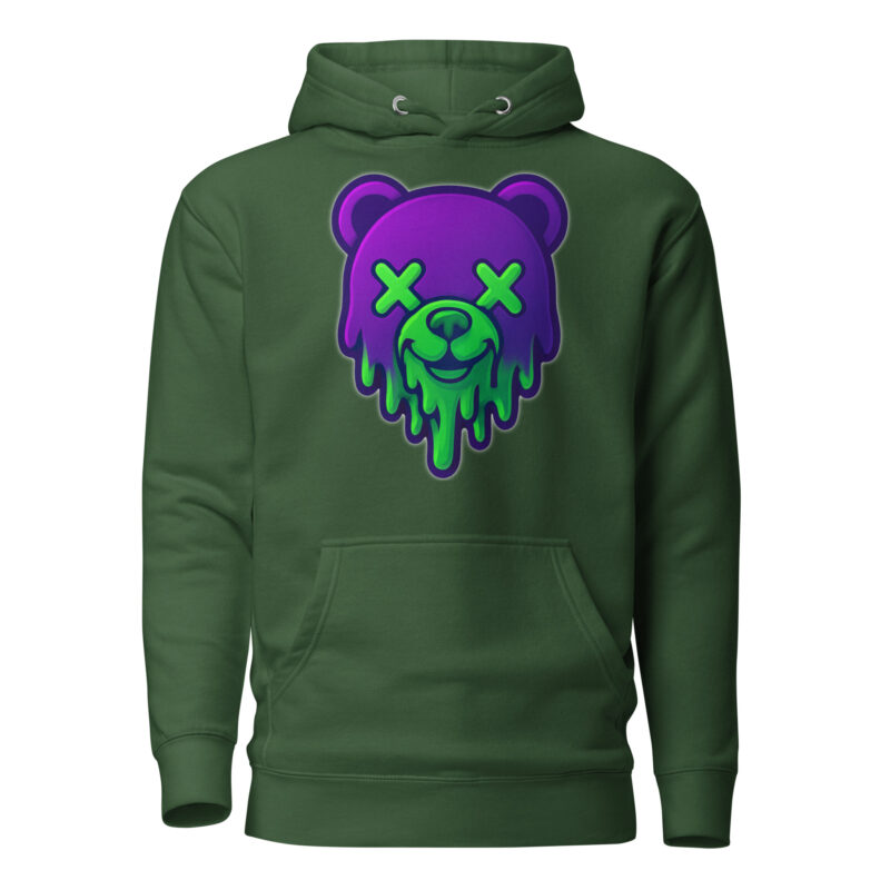 Toxic Bear Vibes Unisex-Kapuzenpullover – Hoodies – klamottn.de