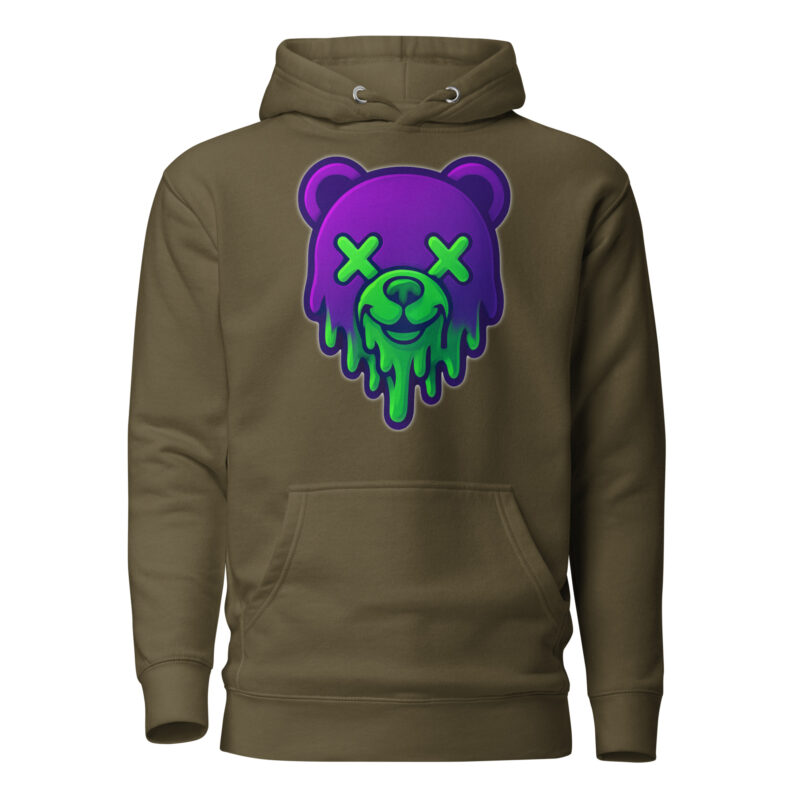Toxic Bear Vibes Unisex-Kapuzenpullover – Hoodies – klamottn.de