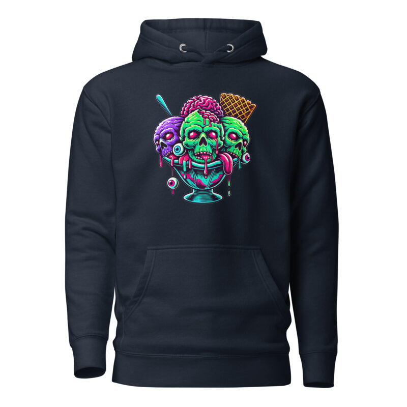 Zombie-Sundae Unisex-Kapuzenpullover – Hoodies – klamottn.de