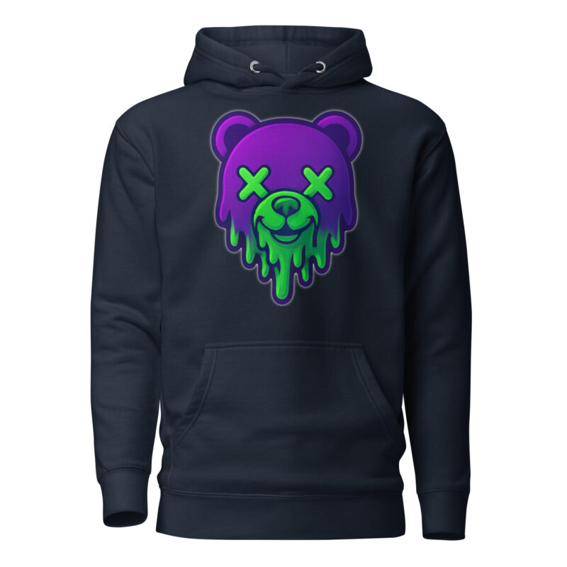 Toxic Bear Vibes Unisex-Kapuzenpullover – Hoodies – klamottn.de
