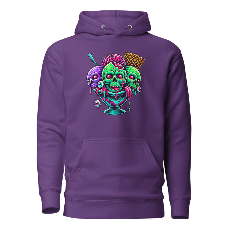 Zombie-Sundae Unisex-Kapuzenpullover – Hoodies – klamottn.de