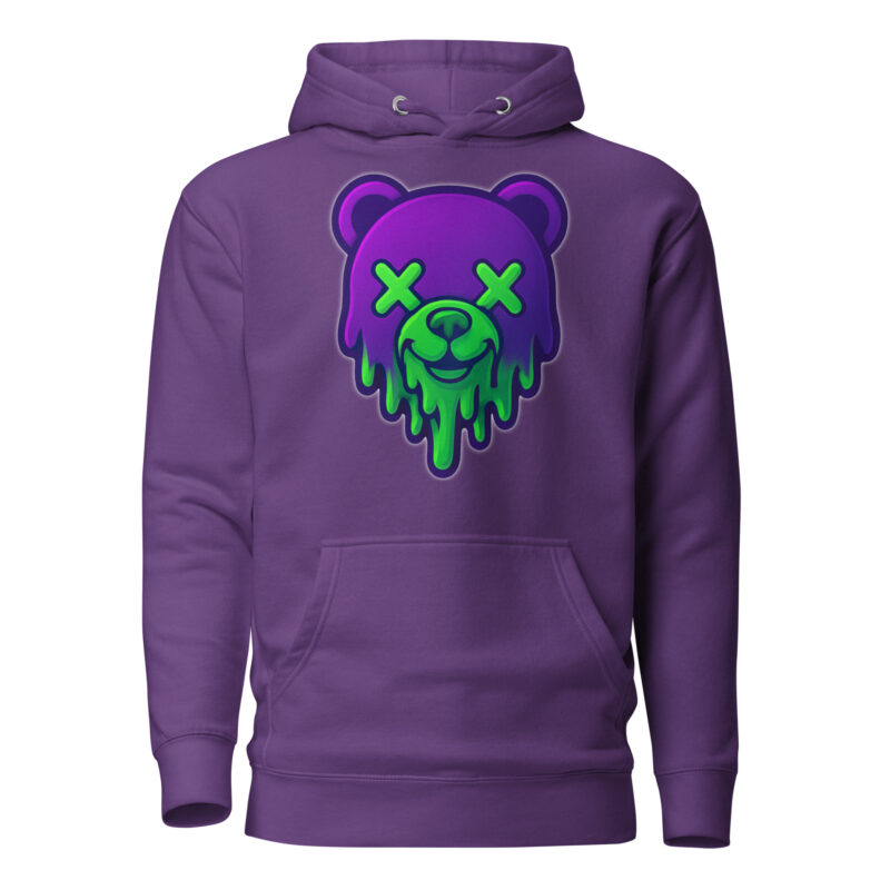 Toxic Bear Vibes Unisex-Kapuzenpullover – Hoodies – klamottn.de