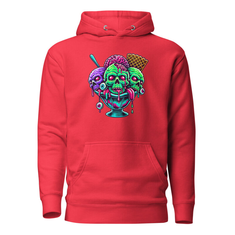 Zombie-Sundae Unisex-Kapuzenpullover – Hoodies – klamottn.de