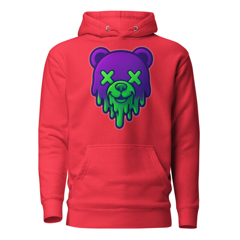 Toxic Bear Vibes Unisex-Kapuzenpullover – Hoodies – klamottn.de
