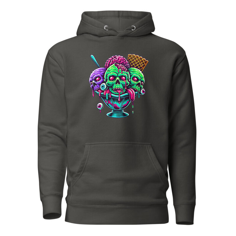 Zombie-Sundae Unisex-Kapuzenpullover – Hoodies – klamottn.de