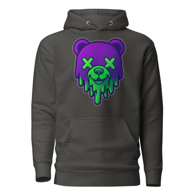 Toxic Bear Vibes Unisex-Kapuzenpullover – Hoodies – klamottn.de