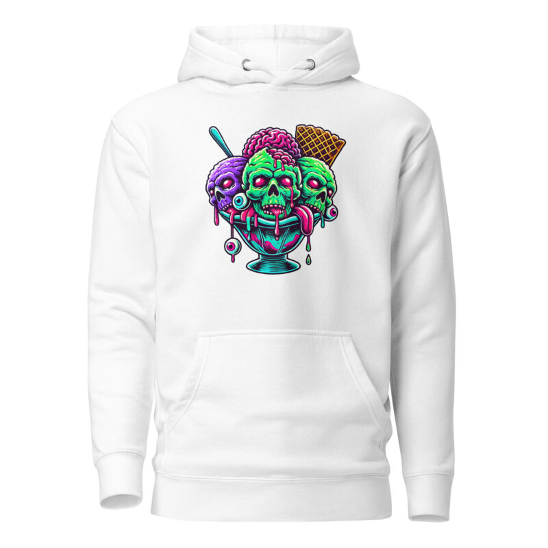 Zombie-Sundae Unisex-Kapuzenpullover – Hoodies – klamottn.de