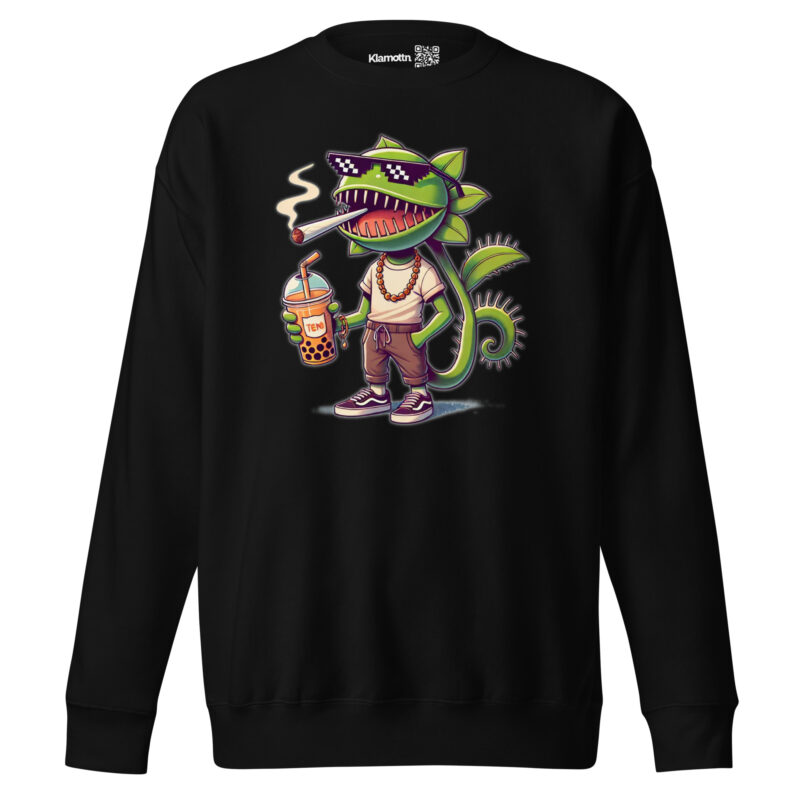 Chillige Venusfliegenfalle Unisex-Premium-Pullover – Sweatshirts – klamottn.de