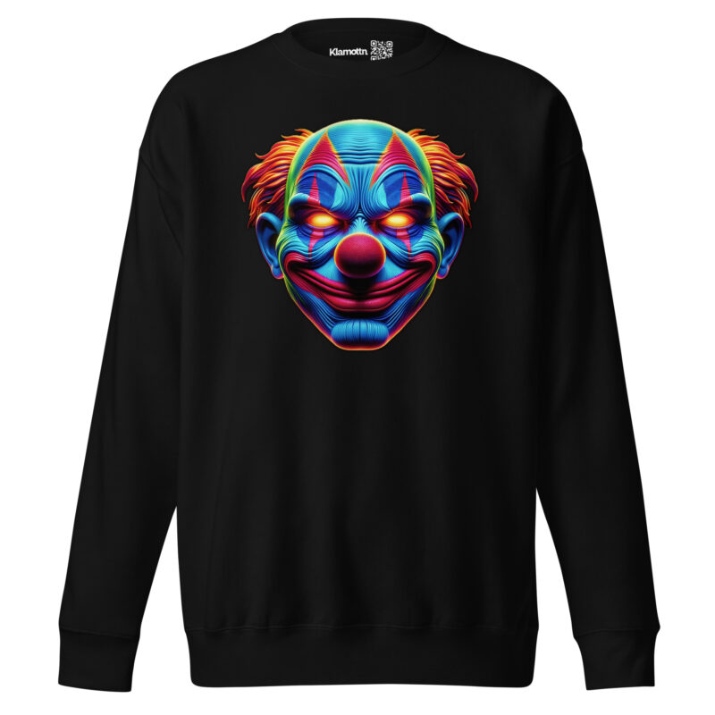 Albtraum Clown Unisex-Premium-Pullover – Sweatshirts – klamottn.de