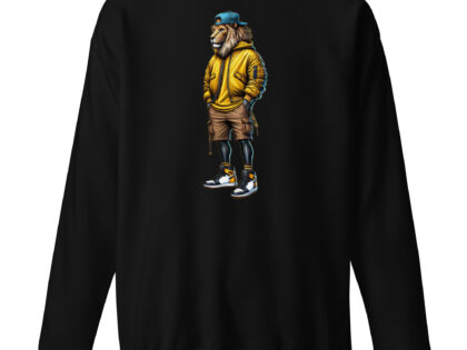 Löwe im Streetwear-Style Unisex-Premium-Pullover – Sweatshirts – klamottn.de Löwe im Streetwear-Style Unisex-Premium-Pullover – Sweatshirts – klamottn.de