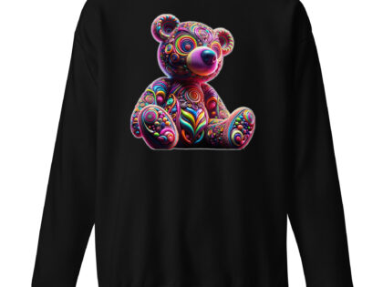 Psychedelic Bär Unisex-Premium-Pullover – Sweatshirts – klamottn.de Psychedelic Bär Unisex-Premium-Pullover – Sweatshirts – klamottn.de