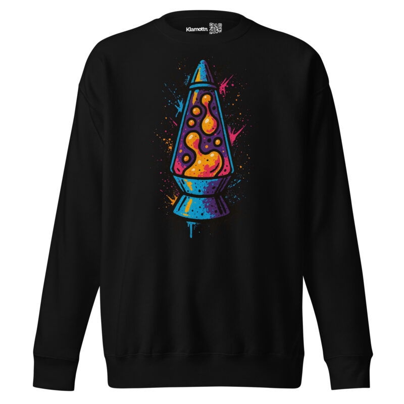 Psychedelische Lavalampen Vibes Unisex-Premium-Pullover – Sweatshirts – klamottn.de