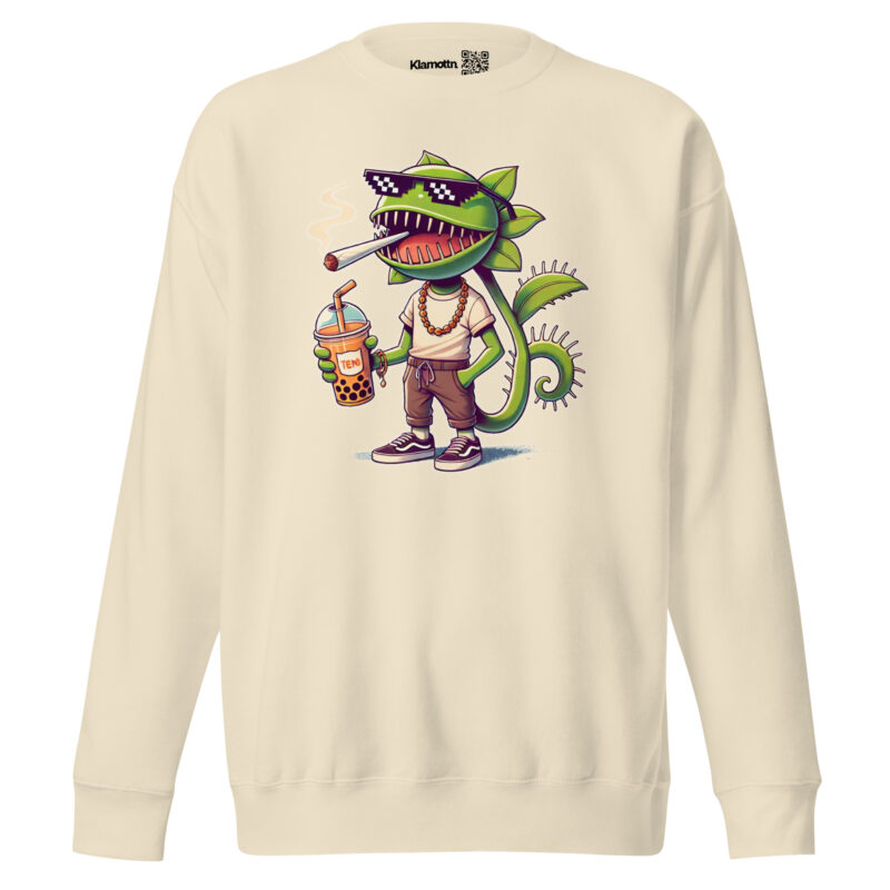 Chillige Venusfliegenfalle Unisex-Premium-Pullover – Sweatshirts – klamottn.de
