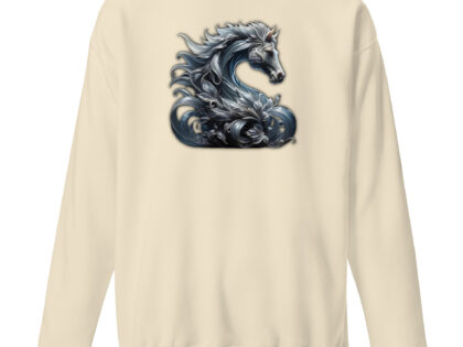 Majestät des silbernen Pferdes Unisex-Premium-Pullover – Sweatshirts – klamottn.de Majestät des silbernen Pferdes Unisex-Premium-Pullover – Sweatshirts – klamottn.de