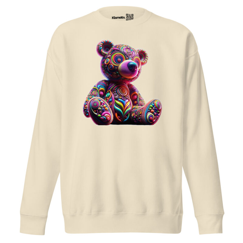 Psychedelic Bär Unisex-Premium-Pullover – Sweatshirts – klamottn.de