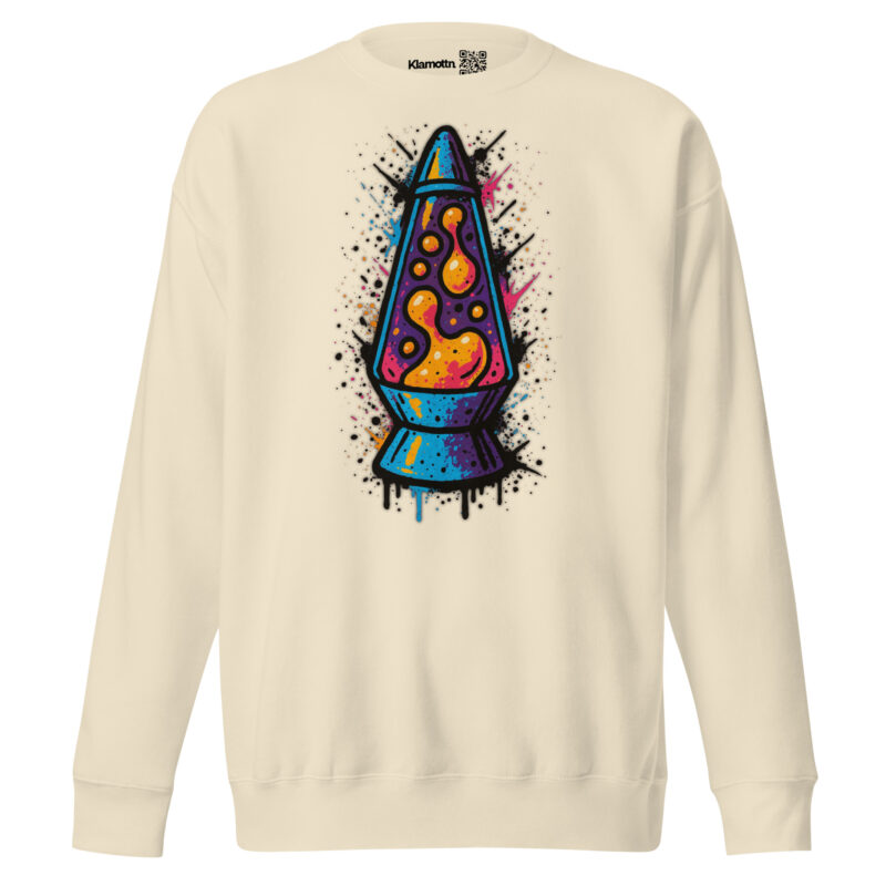 Psychedelische Lavalampen Vibes Unisex-Premium-Pullover – Sweatshirts – klamottn.de