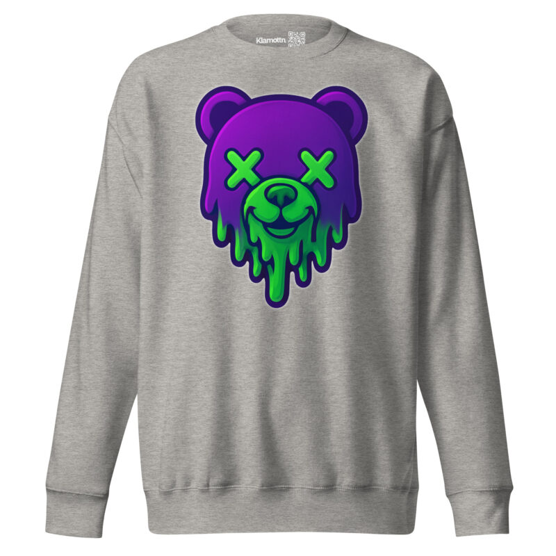 Toxic Bear Vibes Unisex-Premium-Pullover – Sweatshirts – klamottn.de