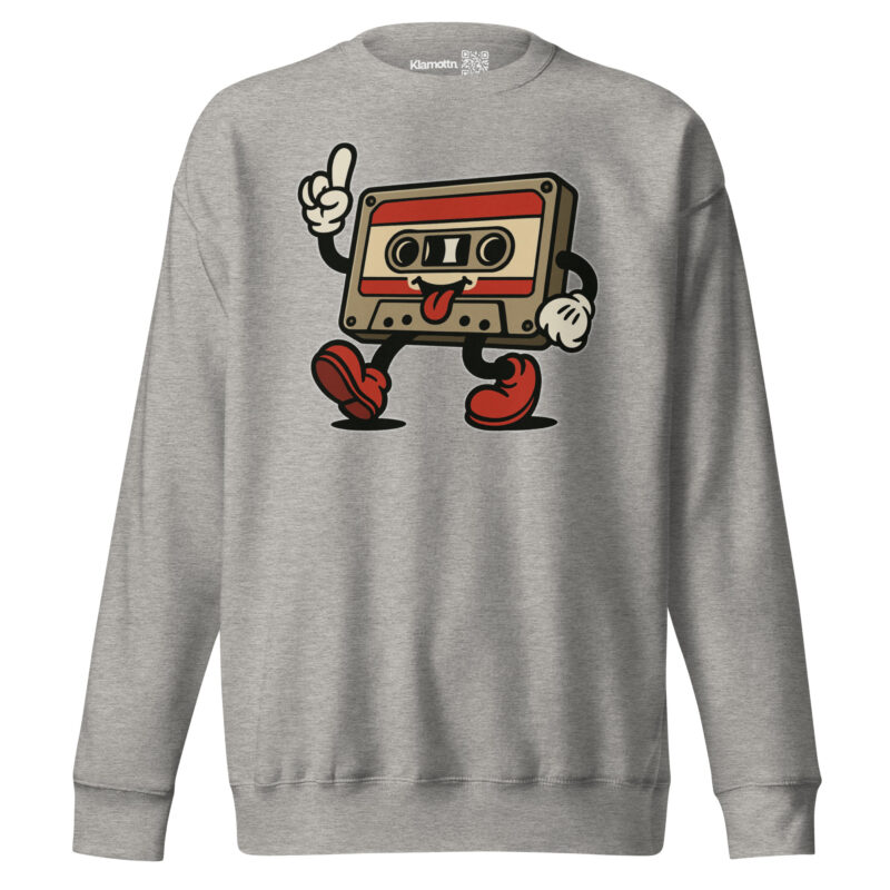 Retro Kassette Unisex-Premium-Pullover – Sweatshirts – klamottn.de