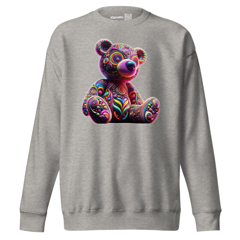 Psychedelic Bär Unisex-Premium-Pullover – Sweatshirts – klamottn.de