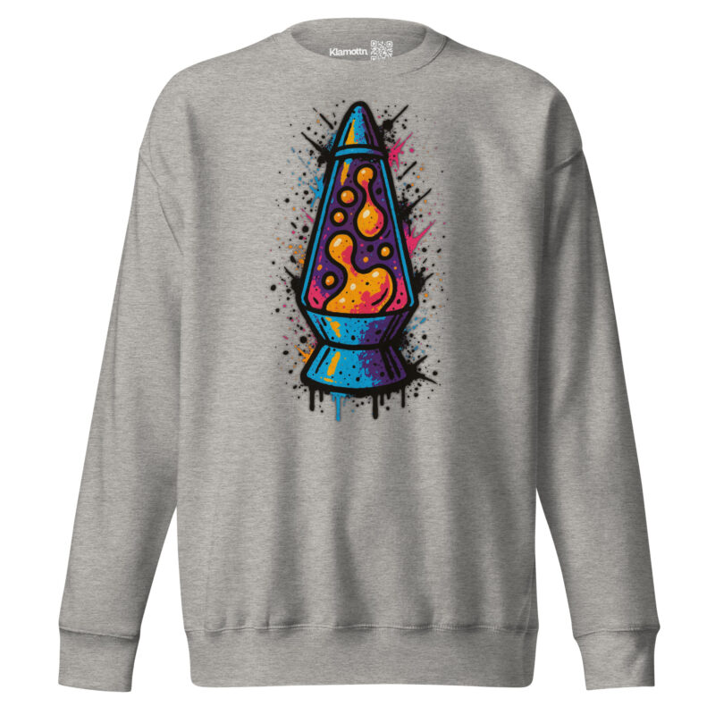Psychedelische Lavalampen Vibes Unisex-Premium-Pullover – Sweatshirts – klamottn.de