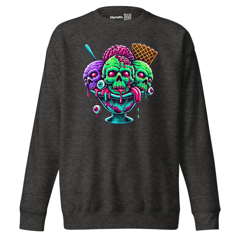 Zombie-Sundae Unisex-Premium-Pullover – Sweatshirts – klamottn.de