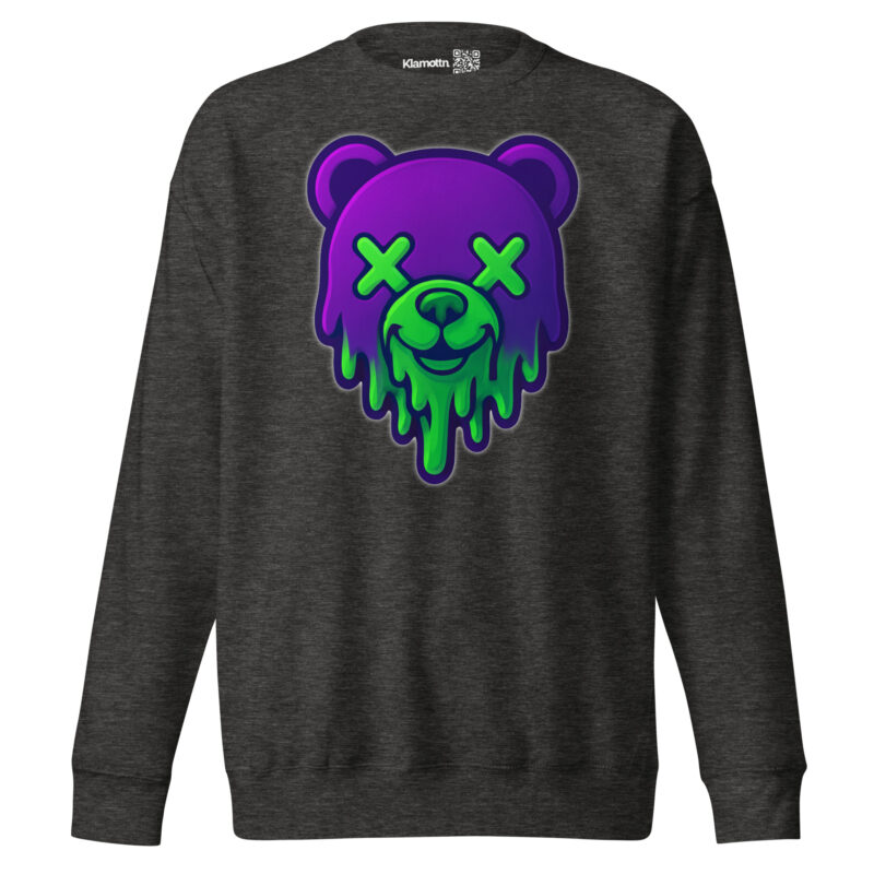 Toxic Bear Vibes Unisex-Premium-Pullover – Sweatshirts – klamottn.de