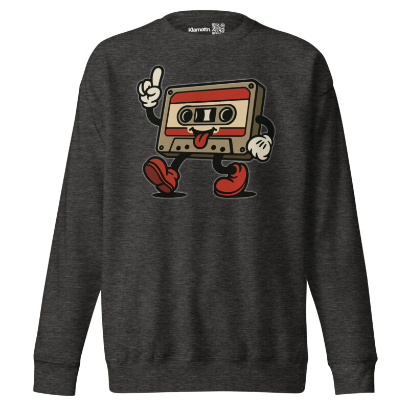 Retro Kassette Unisex-Premium-Pullover – Sweatshirts – klamottn.de