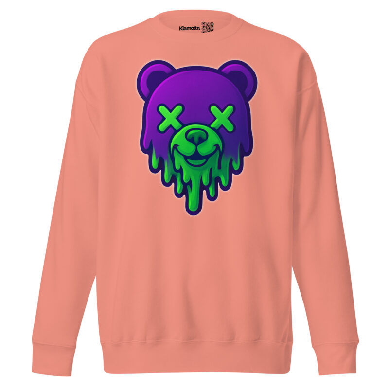 Toxic Bear Vibes Unisex-Premium-Pullover – Sweatshirts – klamottn.de