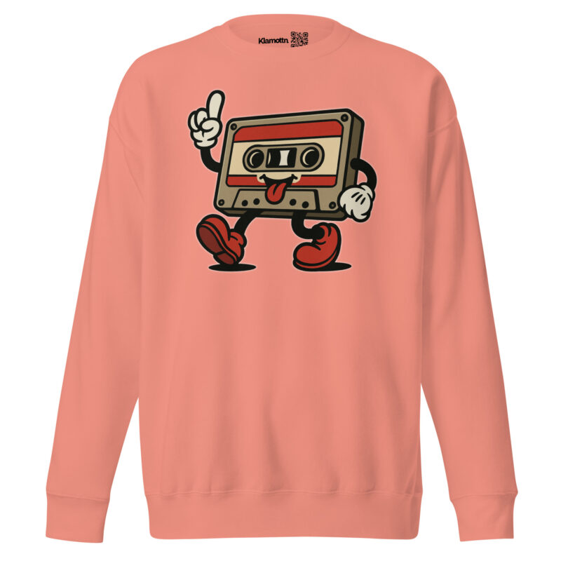 Retro Kassette Unisex-Premium-Pullover – Sweatshirts – klamottn.de