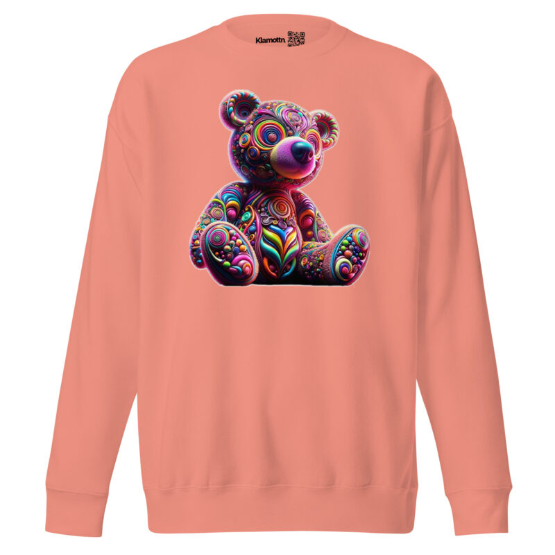 Psychedelic Bär Unisex-Premium-Pullover – Sweatshirts – klamottn.de