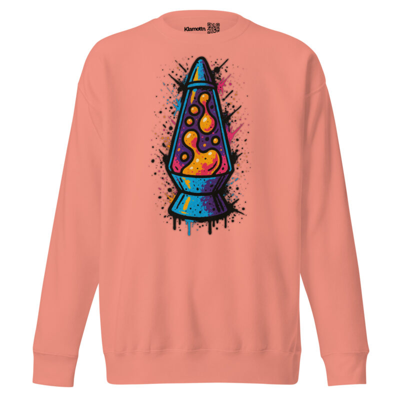 Psychedelische Lavalampen Vibes Unisex-Premium-Pullover – Sweatshirts – klamottn.de