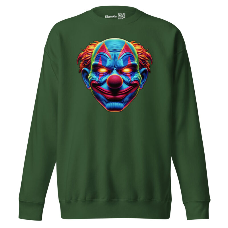 Albtraum Clown Unisex-Premium-Pullover – Sweatshirts – klamottn.de