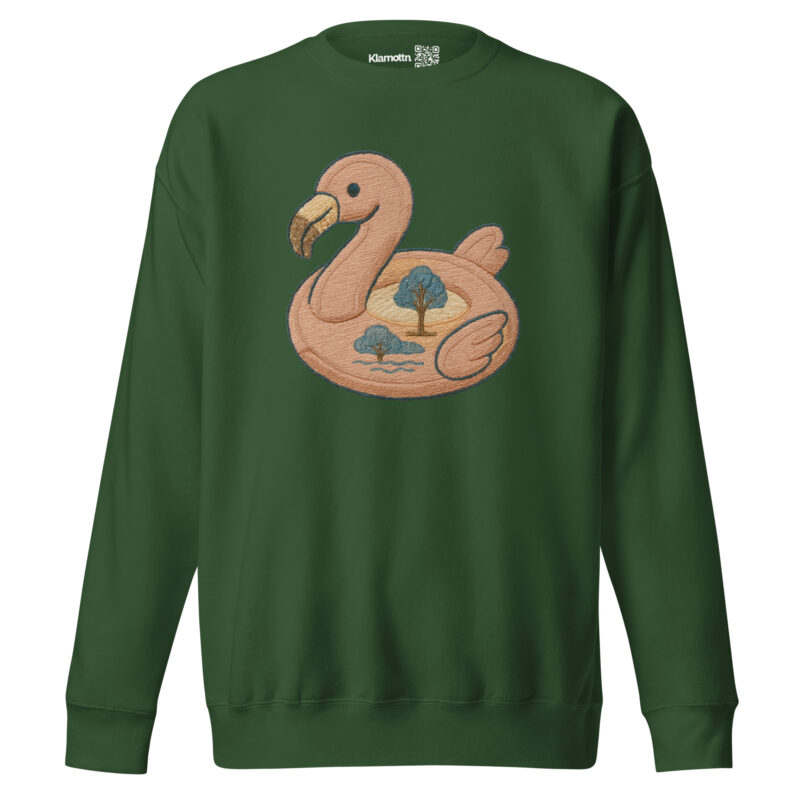 Flamingo Oase Unisex-Premium-Pullover – Sweatshirts – klamottn.de