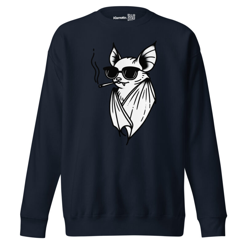 Fledermaus-Vampir Unisex-Premium-Pullover – Sweatshirts – klamottn.de