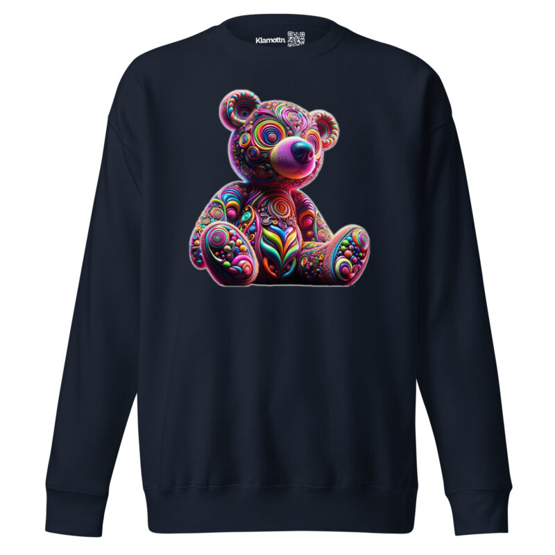 Psychedelic Bär Unisex-Premium-Pullover – Sweatshirts – klamottn.de