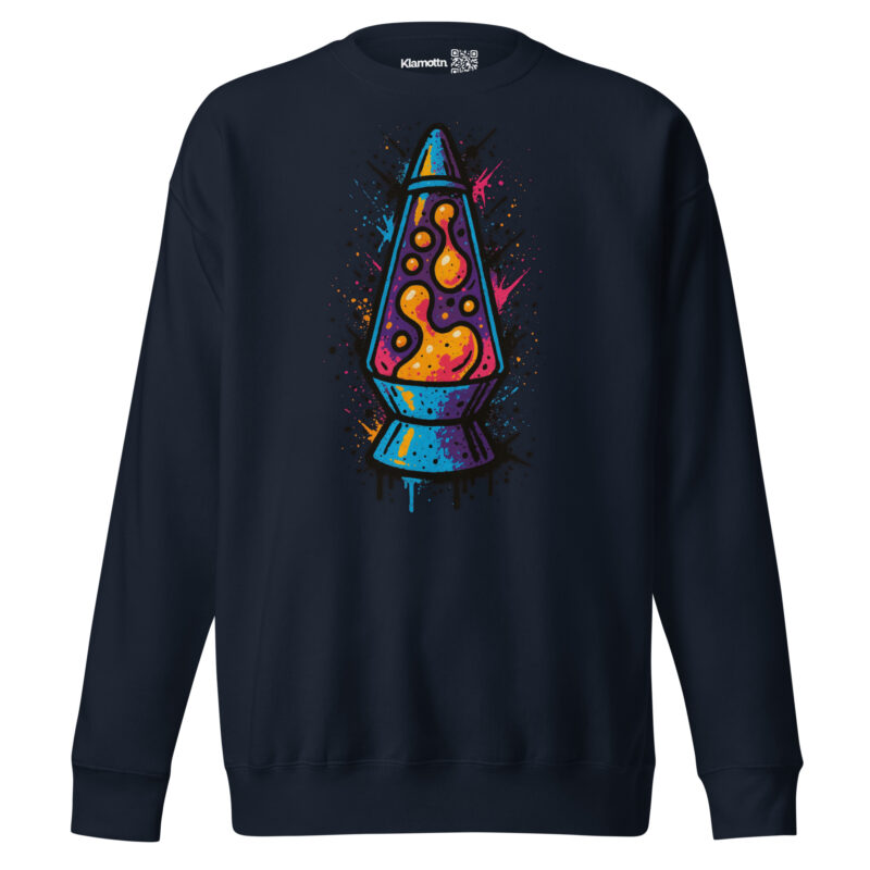 Psychedelische Lavalampen Vibes Unisex-Premium-Pullover – Sweatshirts – klamottn.de