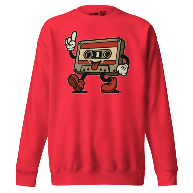 Retro Kassette Unisex-Premium-Pullover – Sweatshirts – klamottn.de