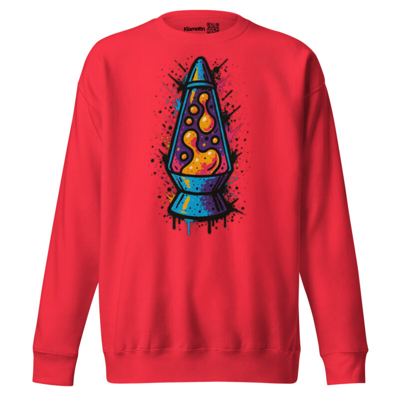 Psychedelische Lavalampen Vibes Unisex-Premium-Pullover – Sweatshirts – klamottn.de