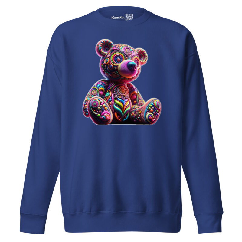 Psychedelic Bär Unisex-Premium-Pullover – Sweatshirts – klamottn.de